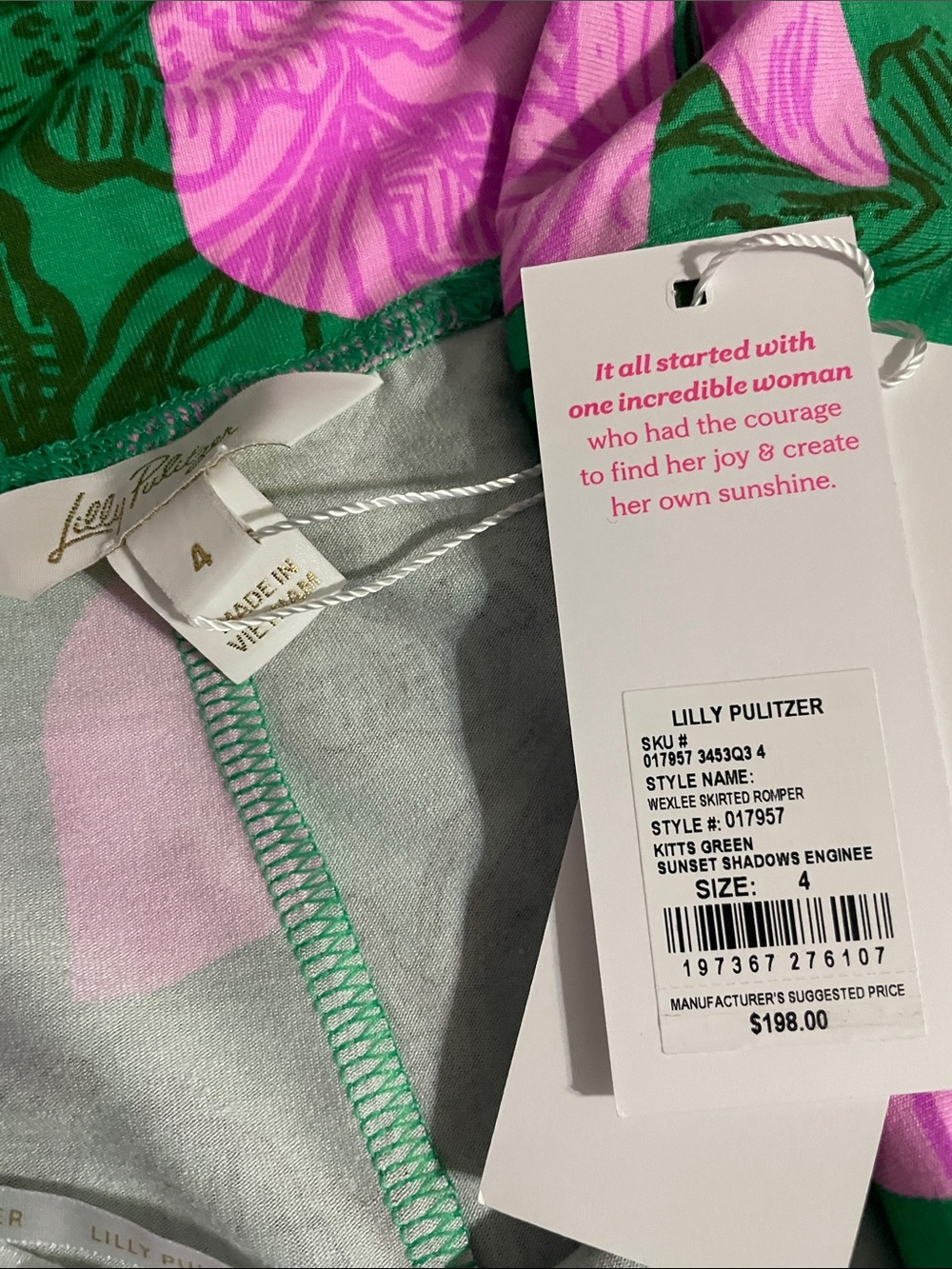 Lilly Pulitzer HTF 🦄 Wexlee skirted Dress with detachable shorts - Picture 7 of 9